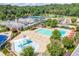 Resort-style community pool featuring a splash pad, swimming lanes, and lounge area at 250 Chason Wood Way, Roswell, GA 30076