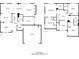 Comprehensive floor plan depicting both the first and second floors, showcasing the layout of the entire house at 3460 Village Park Sw Ln, Atlanta, GA 30331