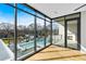 Beautiful patio with a large swimming pool and lounge area, with fireplace, for outdoor living at 2520 Peachtree Nw Rd # 403, Atlanta, GA 30305