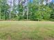 Lush green backyard featuring tall trees on a sunny day with grass yard at 261 Mahone Dr, Lilburn, GA 30047