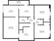 Basement floorplan showcasing bedrooms, a utility room, a storage room, and a basement at 1348 Timberland Se Dr, Marietta, GA 30067