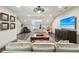 Comfortable living room featuring a ceiling fan, hardwood floors, and a flat-screen television at 306 Nottaway Ln, Alpharetta, GA 30009