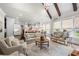 Bright living room with large windows, neutral furniture, and an open floor plan at 12980 Overlook Pass, Roswell, GA 30075