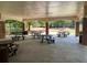 Covered community pavilion with lots of picnic tables to host a party or enjoy time outdoors at 12980 Overlook Pass, Roswell, GA 30075