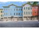 Stylish townhome exteriors showcasing colorful facades, well-manicured landscaping, and private garages at 1628 Briarcliff Ne Rd # 15, Atlanta, GA 30306