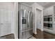 Kitchen with stainless steel refrigerator and oven at 3560 Summerpoint Xing, Cumming, GA 30028