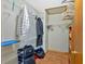 Walk-in closet with wire shelving for clothes, shoes, and accessories at 3663 Homewood Trl, Powder Springs, GA 30127