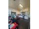 Spacious kitchen with white cabinets and dining area at 185 Windhaven Sw Trl, Atlanta, GA 30331