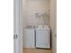 Laundry room with a stacked washer and dryer at 2329 Marion Walk Se Dr # 5, Atlanta, GA 30339