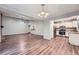 Bright open-concept space with living room and eat-in kitchen at 1515 Barrier Rd, Marietta, GA 30066