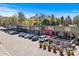Commercial property with diverse storefronts, outdoor seating, and convenient parking spaces at 2373 Sagamore Hills Dr, Decatur, GA 30033