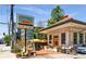 Attractive exterior view of a vibrant restaurant featuring outdoor seating and unique architectural details at 260 Estoria St, Atlanta, GA 30316