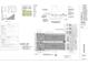 Architectural site plan showing the placement of two homes on the property with landscaping at 260 Estoria St, Atlanta, GA 30316