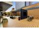 Rooftop deck with stylish seating, pergola, and city views, perfect for outdoor entertaining at 40 12Th Ne St # 803, Atlanta, GA 30309