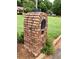 A unique brick mailbox with street address at 1818 Brandy Woods Se Dr, Conyers, GA 30013