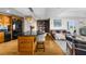Spacious open concept kitchen with stainless appliances and large island at 2881 Peachtree Ne Rd # 1102, Atlanta, GA 30305