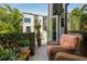 Private balcony features an outdoor seating area and potted plants offering a relaxing atmosphere at 307 Cedar Dust Dr, Decatur, GA 30030