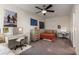 Bright bedroom featuring two beds, carpet flooring, and white walls at 307 Cedar Dust Dr, Decatur, GA 30030