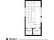 Floor plan features hall, stairs, elevator, and utility area at 307 Cedar Dust Dr, Decatur, GA 30030