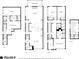 Floor plan features living room, kitchen, bedrooms, bathrooms, and screened balcony at 307 Cedar Dust Dr, Decatur, GA 30030
