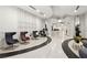 Stylish lobby area with modern furniture, sleek design, and welcoming atmosphere at 860 Peachtree Ne St # 1411, Atlanta, GA 30308