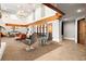 Inviting lounge area with stylish seating, a cozy fireplace, and natural light at 860 Peachtree Ne St # 1411, Atlanta, GA 30308