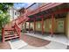 Covered patio underneath wooden deck at 4085 Tritt Homestead Dr, Marietta, GA 30062