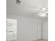 Bright bedroom offers an ensuite bathroom and a double door closet for convenient storage at 4085 Tritt Homestead Dr, Marietta, GA 30062