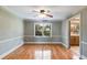 Dining room with hardwood floors and natural lighting at 5124 Vermack Rd, Dunwoody, GA 30338