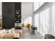 Stylish lounge area with comfortable seating, modern design elements, and ample natural light from large windows at 3324 Peachtree Ne Rd # 1304, Atlanta, GA 30326
