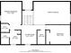Detailed floor plan highlighting the layout of the second story at 1074 Cherokee Hts, Stone Mountain, GA 30083