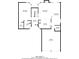 Detailed floor plan highlighting the layout of the first story at 1074 Cherokee Hts, Stone Mountain, GA 30083