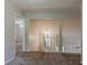 Upstairs hallway featuring a stairway and railing at 1074 Cherokee Hts, Stone Mountain, GA 30083
