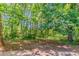 A vacant lot filled with mature trees offering privacy at 1074 Cherokee Hts, Stone Mountain, GA 30083