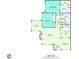Detailed floor plan showcases the layout of the house, including room dimensions and flow at 301 Mill Pond Se Ct, Smyrna, GA 30082