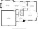 Main floorplan of living spaces, garage and foyer at 531 Chadborn Ct, Lawrenceville, GA 30045