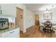 Kitchen nook and dining area featuring hardwood floors and natural light at 4314 Arbor Bridge Ct, Marietta, GA 30066
