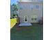 View of backyard featuring a patio and well-maintained lawn at 5726 Silver Lake Dr, Mableton, GA 30126