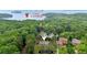 Aerial view of the property near Lake Lanier and Shady Grove Campground at 7540 Shadburn Ferry Rd, Cumming, GA 30041
