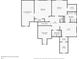 Second floor plan illustrating bedrooms, bathrooms, closets, a gym, and bonus room at 7540 Shadburn Ferry Rd, Cumming, GA 30041