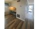 A lovely view of the entry featuring wood-look floors and a snack bar at 3414 Bayshore Dr, Atlanta, GA 30340