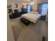 Spacious Primary bedroom with comfortable furniture and modern decor at 3414 Bayshore Dr, Atlanta, GA 30340