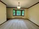 Dining room with a bay window overlooking greenery at 5307 Red Rock Trce, Powder Springs, GA 30127