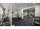 Well-equipped community gym with various exercise machines and weights at 1312 Pine Heights Ne Dr, Atlanta, GA 30324