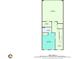 Floor plan of main floor, showing garage, storage, bath, bedroom and foyer at 281 Cherokee Ne St, Marietta, GA 30060