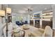 Living room features a cozy fireplace, built-in shelving, and comfortable seating area at 281 Cherokee Ne St, Marietta, GA 30060