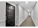 Interior hallway view showing the apartment door with unit number at 3655 Habersham Ne Rd # 244B, Atlanta, GA 30305