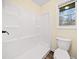 Bathroom with step-in shower featuring built-in shelving at 26 Alisha Nw Cir, Cartersville, GA 30121