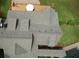 Aerial view of the backyard featuring a circular deck area at 116 Woolsey Creek Trl, Fayetteville, GA 30215
