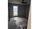 Bedroom with new carpet and ceiling fan at 563 Fieldgreen Dr, Jonesboro, GA 30238